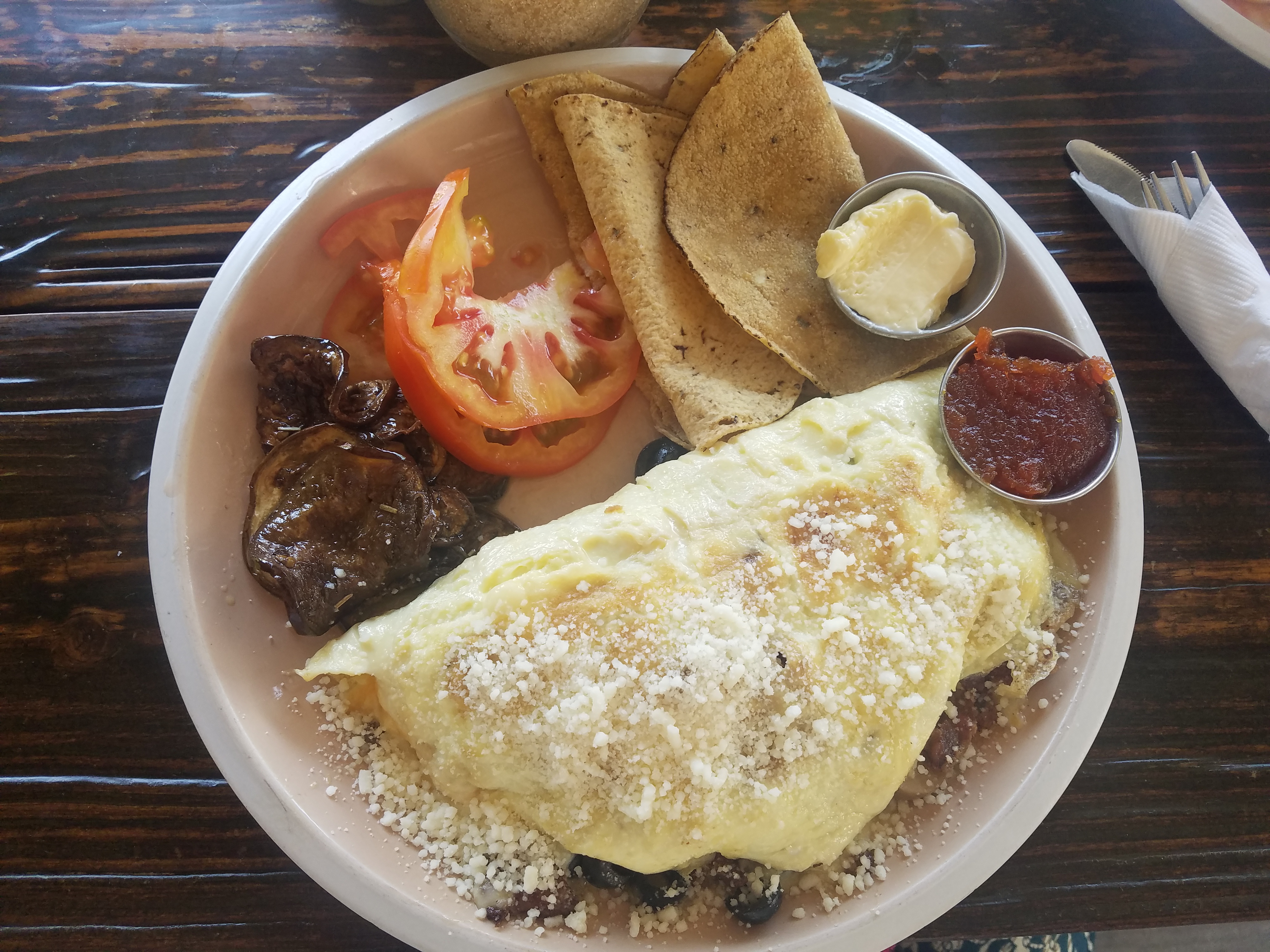 Her favorite breakfast in Belize. Sarah Staples of Staples Fitness lives the life she teaches, eating for nutrition, energy, and healthy weight.